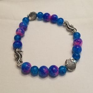 🎉🎉 HP!! 🏝 Men's aqua stretch bracelet